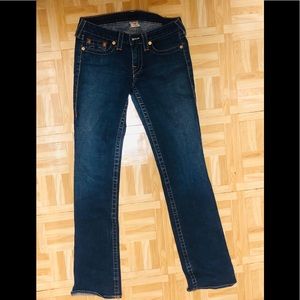 True Religion “Johnny” dark stretch jeans 29